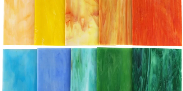 Colored Glass Sheets