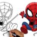 How to Draw Spider Man