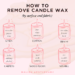 How to Get Wax Out of Clothes