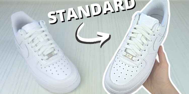 How to Lace Air Force 1