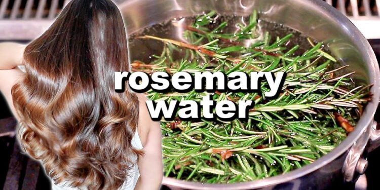 How to Make Rosemary Water for Hair