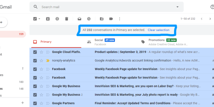 How to Mass Delete Emails on Gmail