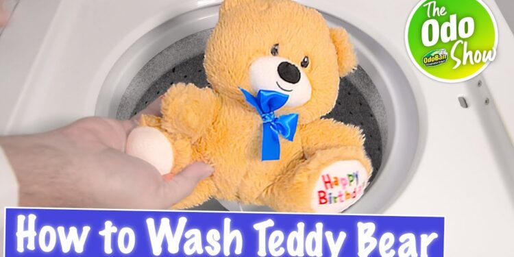 How to Wash Stuffed Animals