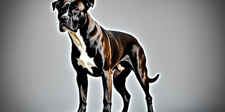 cane corso mix with a pitbull