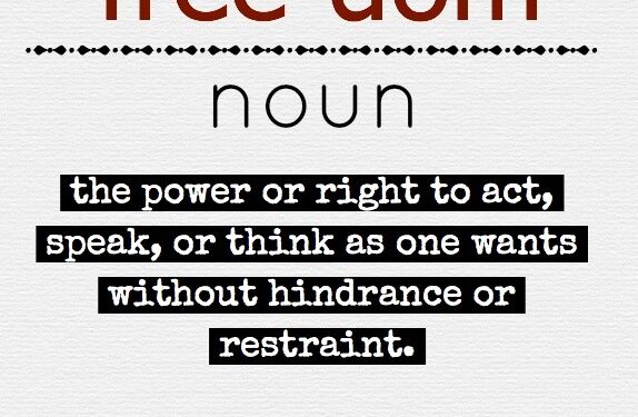 What Does It Mean to Be Free