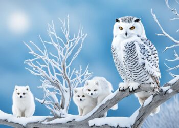 animals in white