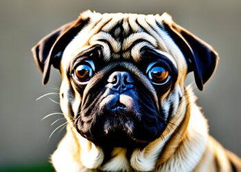 brown pug