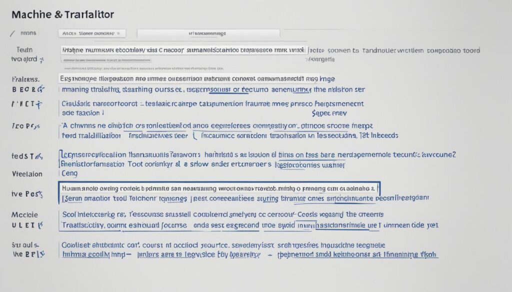 human translators vs machine translation