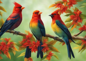 red headed bird